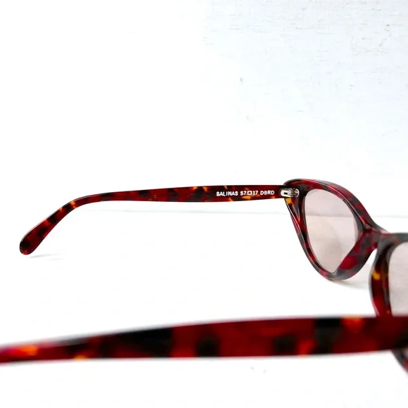 Anglo American Optical Vintage Cat Eye Eyewear Red End of Day Tortoise 'SALINAS' - Picture 10 of 16